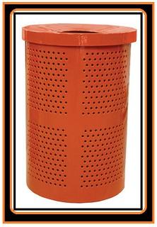 32 Gallon Perforated Waste Receptacle